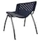 Flash Furniture HERCULES Series 880 lb. Capacity Navy Plastic Stack Chair with Titanium Gray Powder Coated Frame RUT-F01A-NY-GG - alternate 10